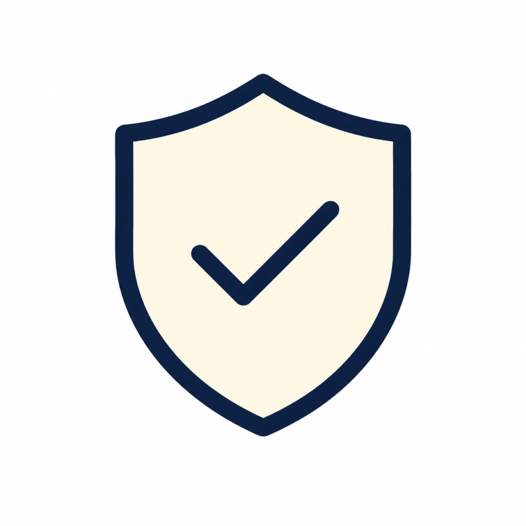 about-founder Shield icon representing trustworthy financial guidance