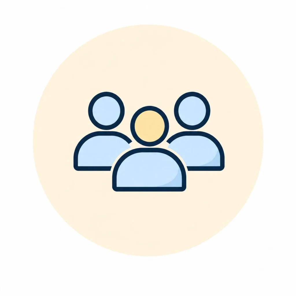 For Real Life People icon representing everyday money guidance for ordinary households